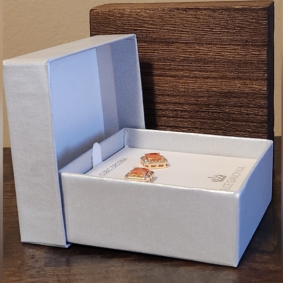 DOLCE GIOVANNA, CZ EARRINGS, NIB - Picture 5 of 6